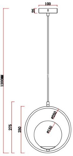 Подвесной светильник F-Promo 2787-1P