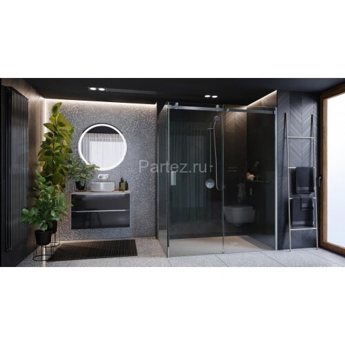 Душевое ограждение Roca Area боковая панель 80х200 хром (MP0608012M)