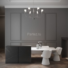 Подвесная люстра Eurosvet 60167/6 никель