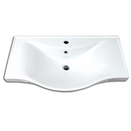 Раковина Lapino BASIC 100, белая (100X45X17,5)