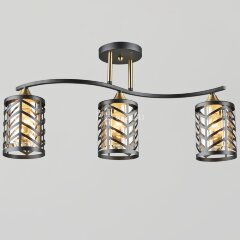 Потолочная люстра Reluce 05943-0.3-03 BK+COP