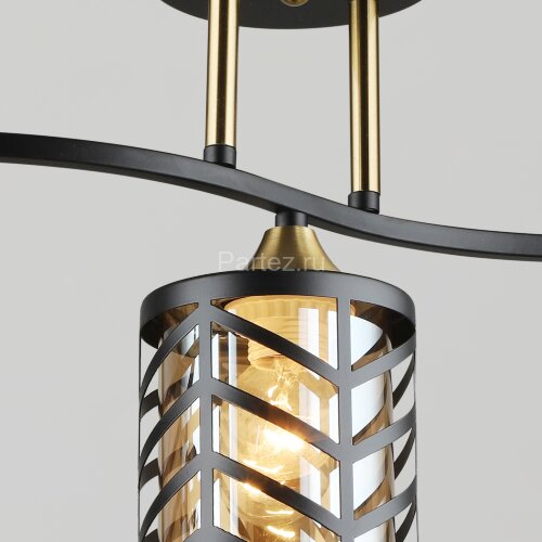 Потолочная люстра Reluce 05943-0.3-03 BK+COP