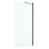 Душевое ограждение Roca Capital боковая панель 90x195, черный (M4409016M)