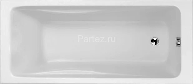 Ванна акриловая Jacob Delafon Odeon Up 170x75 прямоугольная, белая (E60491RU-00)