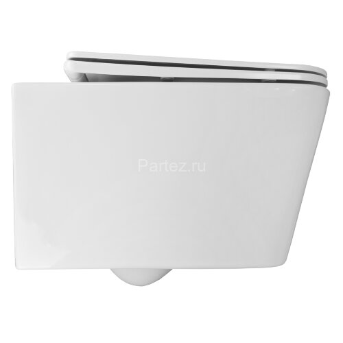 Сет LORANTO Инсталляция + Унитаз подвесной TALAS безoбодковый в комплекте с быстросъемным сиденьем м