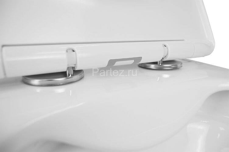 Сет LORANTO Инсталляция + Унитаз подвесной TALAS безoбодковый в комплекте с быстросъемным сиденьем м