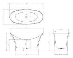 Акриловая ванна ABBER AB9250