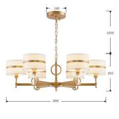 Подвесная люстра Favourite 2634-6P