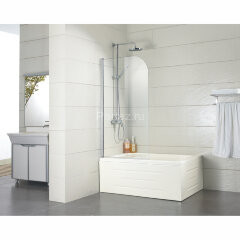 Шторка для ванны Azario Merrit 80х140 цвет профиля хром (NF6211 800)