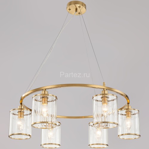 Подвесная люстра ILLUMICO IL0182-6P-79 COPPER