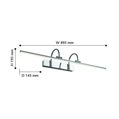 Подсветка для картин Favourite 2431-3W