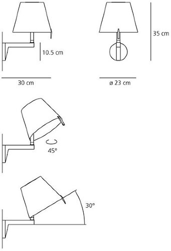 Бра Artemide 0721020A
