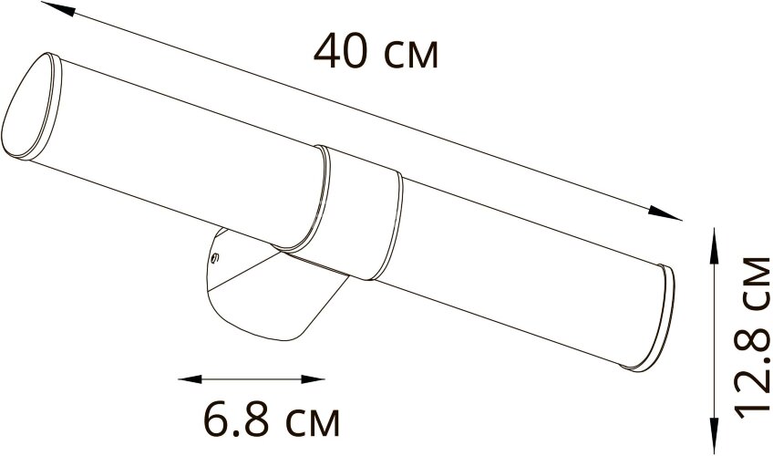 Подсветка для картин Arte Lamp A4408AP-1CC
