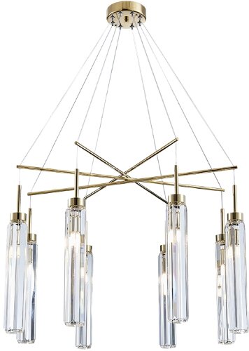 Подвесная люстра Newport 4524+4/S gold