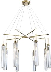 Подвесная люстра Newport 4524+4/S gold