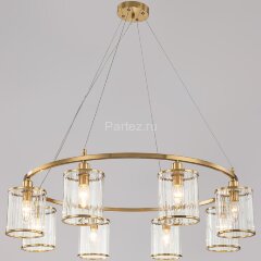 Подвесная люстра ILLUMICO IL0182-8P-79 COPPER