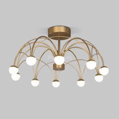 Потолочная люстра Eurosvet 90031/10 LED золото