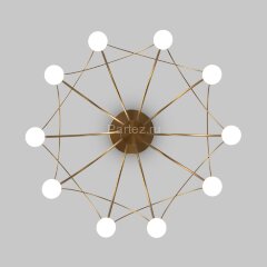 Потолочная люстра Eurosvet 90031/10 LED золото