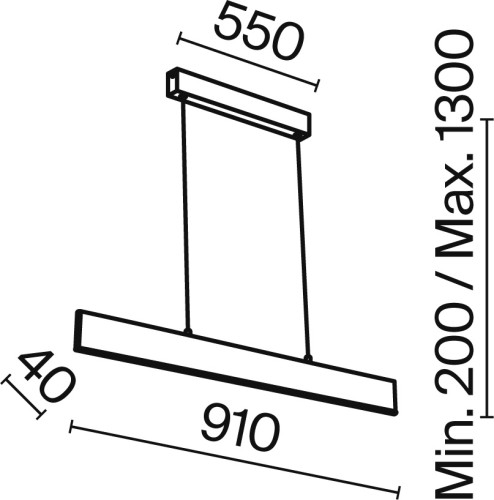 Подвесной светильник Maytoni P010PL-L23B4K