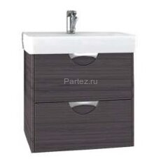 Тумба под раковину AQUATON СИЛЬВА 60 напольная, Дуб Макиато (1A211801SIW50)