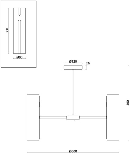 Потолочная люстра Freya FR5368CL-10BS
