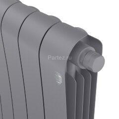 Радиатор биметаллический Royal Thermo Infinity 500 Silver Satin VR80 - 8 секц.