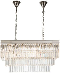 Подвесная люстра iLamp 6119-800 NICKEL