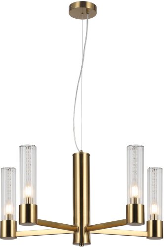 Подвесная люстра ILLUMICO IL0313-5P-79 BRASS