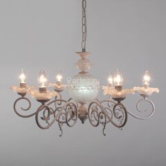 Подвесная люстра Abrasax L.8302-6CREAM/G