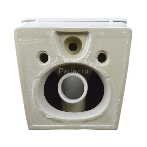 Унитаз подвесной Azario Trevi 495х360х390 безободковый, слив "ТОРНАДО", в комплекте с сидением микро