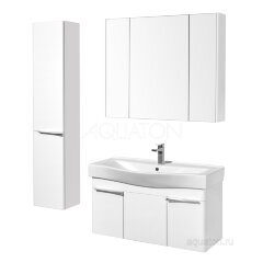 Зеркало-шкаф AQUATON Беверли 100 белый (1A237202BV010)