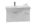 Тумба под раковину AQUATON Инди 80 подвесная, белая (1A188401ND010)