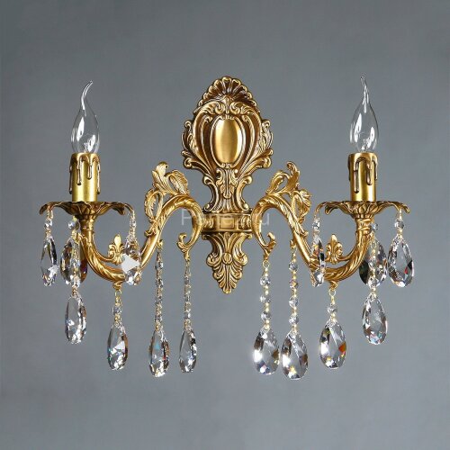 Бра Ambiente 2118/2 AB Honey Leaf