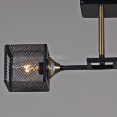 Потолочная люстра Reluce 06400-0.3-02 BK+COP