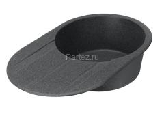 Кухонная мойка AQUATON Амира, графит (1A712932AI210)