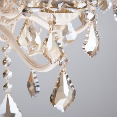 Подвесная люстра Eurosvet 3281/5 белый с золотом