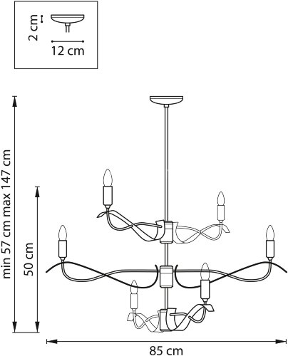 Потолочная люстра Lightstar 733263