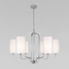 Подвесная люстра Eurosvet 60128/6 хром