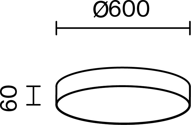Потолочный светильник Maytoni C032CL-90W3K-RD-W
