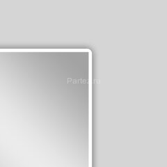 Зеркало AZARIO Lucia 800х680 с подсветкой, сенсорный выключатель с функцией диммера (AZ-Z-061-1CS)