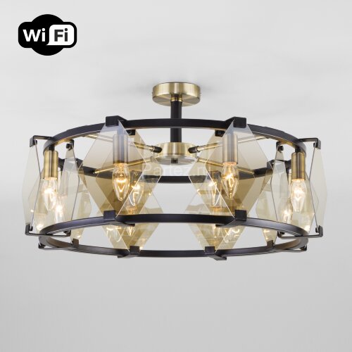 Потолочная люстра Eurosvet 60126/8 черный