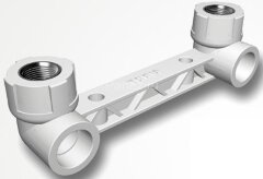 Настенный комплект для смесителя PPR 20х1/2&quot; MeerPlast