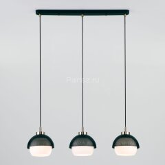 Подвесной светильник Eurosvet 50106/3 античная бронза / черный