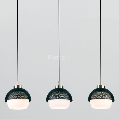 Подвесной светильник Eurosvet 50106/3 античная бронза / черный