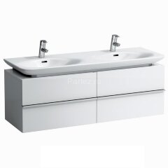 Раковина подвесная двойная Laufen Palace 130x48 см, белый (8.1070.8.000.104.1)