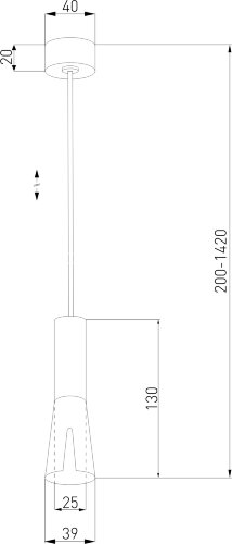Подвесной светильник Elektrostandard 50311 LED