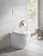 Крышка-сиденье для унитаза GROHE Euro Ceramic с микролифтом, альпин-белый (39330001)