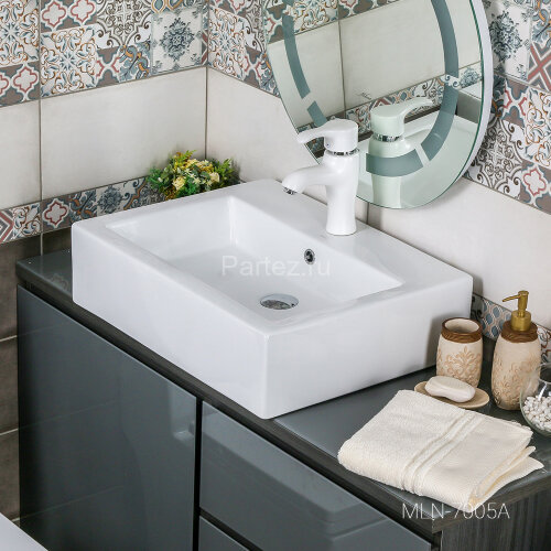 Накладная раковина melana mln-7005a