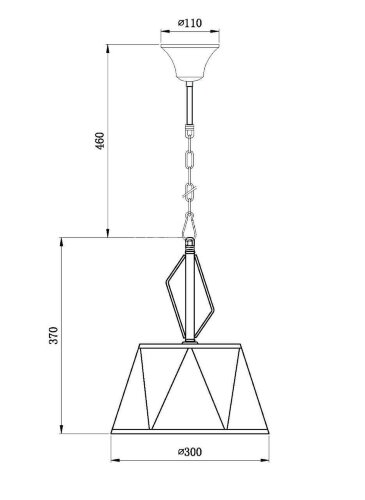 Подвесной светильник Vele Luce VL2191P01