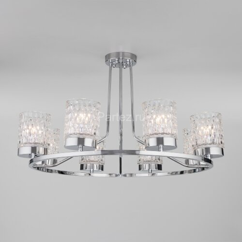 Потолочная люстра Eurosvet 60127/8 хром
